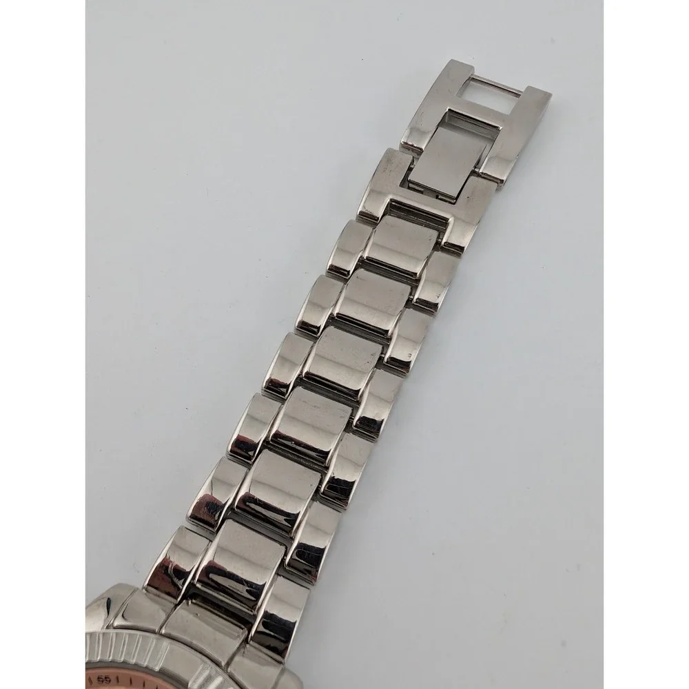 Avon Genuine 12 Diamond Accent Watch Pink Dial 8